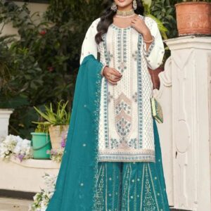 Ramsha R 1562 A To D Embroidery Pakistani Salwar Suits Collection Rehmat Boutique