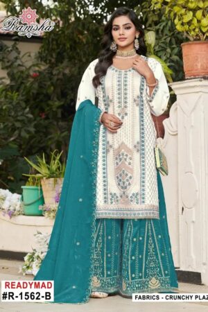 Ramsha R 1562 A To D Embroidery Pakistani Salwar Suits Collection Rehmat Boutique