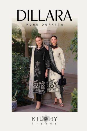 Kilory Dillara Lawn Cotton Designer Salwar Kameez Collection Rehmat Boutique