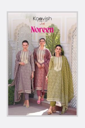 Kaavish Noreen Lawn Cotton Salwar Kameez Collection Rehmat Boutique