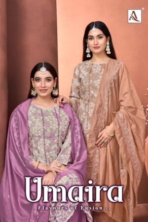 Alok Umaira Viscose Designer Dress Material Collection Rehmat Boutique