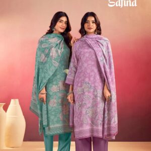 Glossy Simar Safina Viscose Hand Work Salwar Kameez Collection Rehmat Boutique