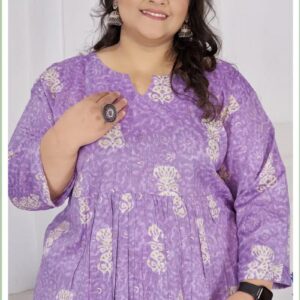 Moksh Big Size Subh Vol 2 Casual Wear Plus Size Kurti Collection Rehmat Boutique