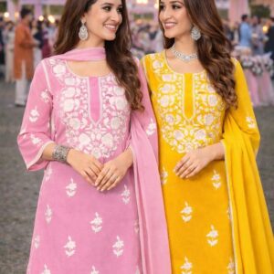 Mrudangi Nirmaya Real Georgette Designer Salwar Kameez Rehmat Boutique