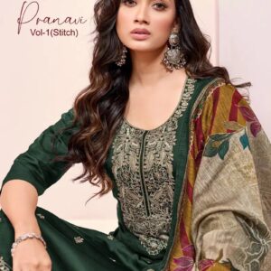 Suryajyoti Pranavi Vol 1 Embroidered Readymade Dress Collection Rehmat Boutique