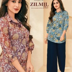 Mcm Zilmil Vol 3 Casual Wear Co Ord Set Collection Rehmat Boutique