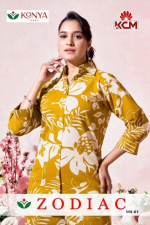 Kanya Zodiac Vol 1 Cotton Flex Co Ord Set Collection Rehmat Boutique