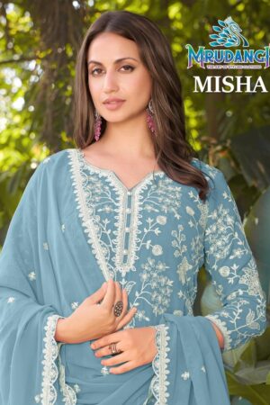 Mrudangi Misha Embroidered Salwar Kameez Collection Rehmat Boutique
