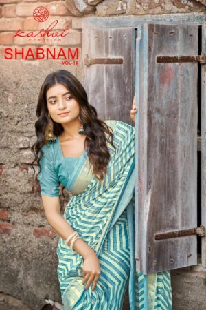 Kashvi Shabnam Vol 16 Printed Casual Wear Saree Collection Rehmat Boutique