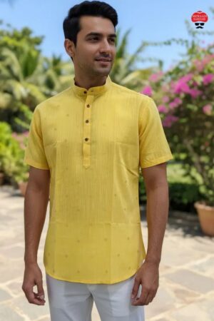 B Desi Vol 2 Linen Cotton Casual Wear Mens Kurta Collection Rehmat Boutique