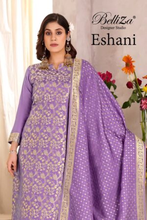 Belliza Ishani Viscose Jacquard Worked Salwar Suits Collection Rehmat Boutique