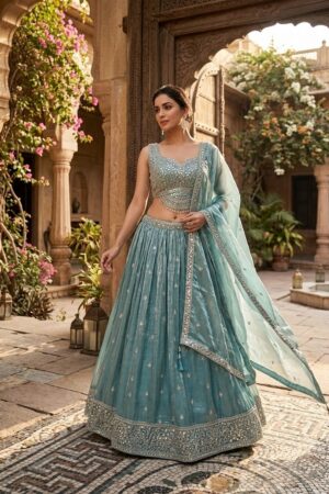 Naisha K 807 Crush Tissue Designer Lehenga Choli Collection Rehmat Boutique