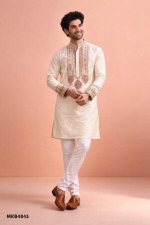 Mens Vol 08 Festive Mens Wear Short Kurta With Bottom Set Rehmat Boutique