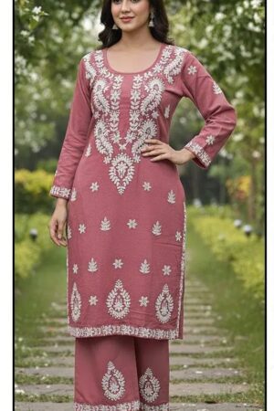 Hoor Tex 186 A To D Rayon Embroidered Kurti With Bottom Rehmat Boutique