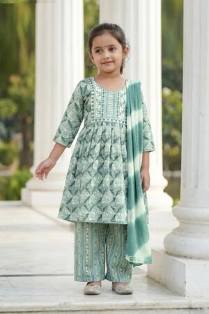 Jui 9731 To 9733 Capsule Printed Kids Girls Kurti Set Rehmat Boutique