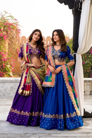 Taraa L 1202 Silk Thread Work Wedding Lehenga Choli Collection Rehmat Boutique
