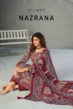 Kilory Nazrana Lawn Cotton Printed Salwar Suits Rehmat Boutique