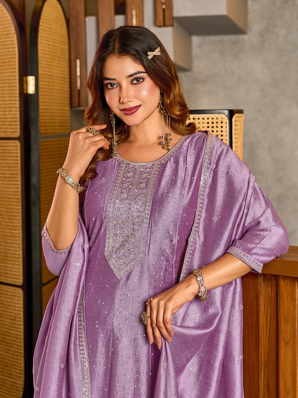 20260313130312.aanchi snickers17733905122022417662 Aanchi Snickers Vichitra Silk Anarkali Kurti With Bottom And Dupatta Rehmat Boutique Aanchi Snickers Vichitra Silk Anarkali Kurti With Bottom And Dupatta Rehmat Boutique