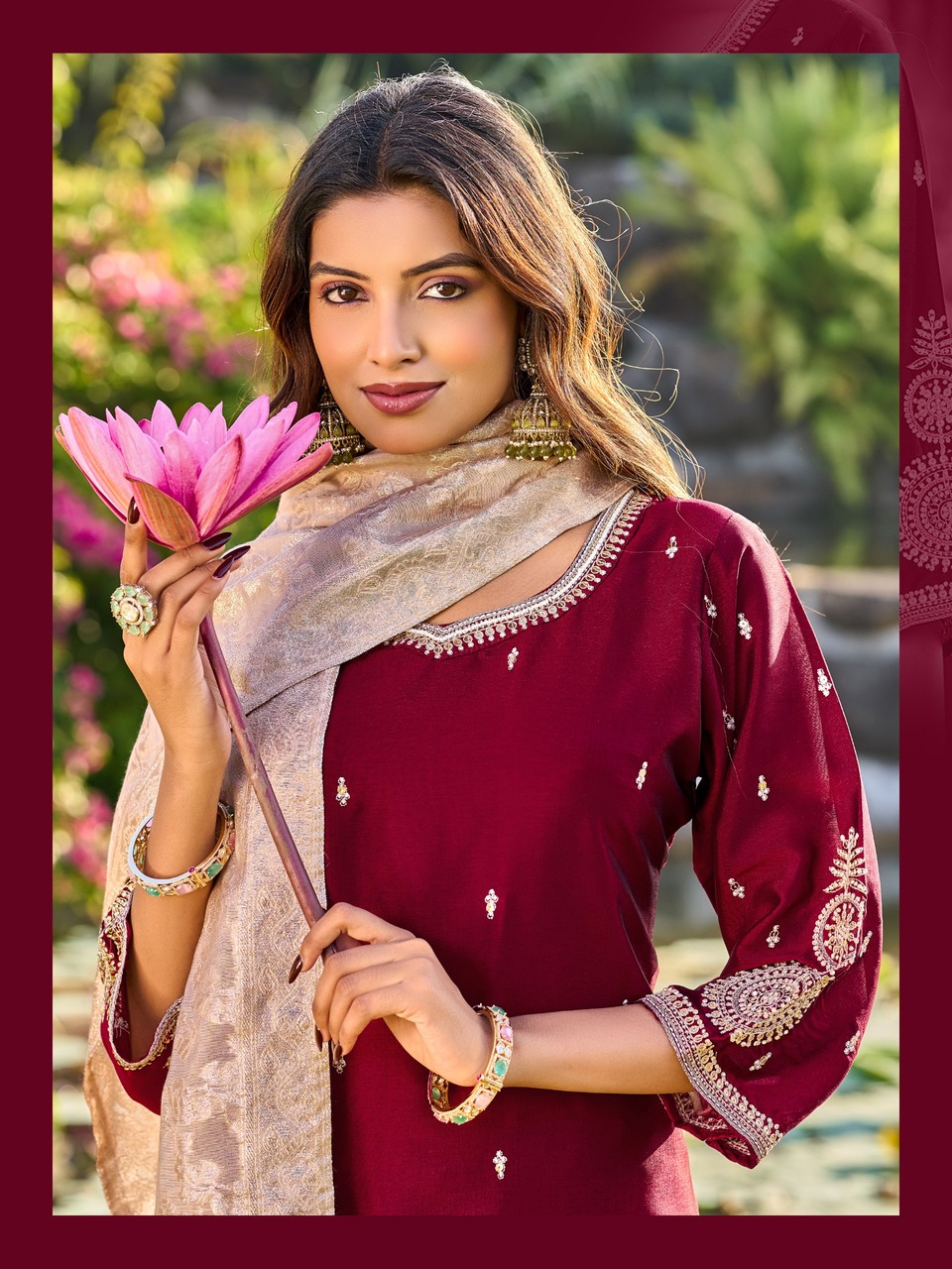 20260313131439.aanchi maggie17733898411284028037 Aanchi Maggie Crystal Silk Jacquard Designer Kurti Bottom With Dupatta Rehmat Boutique Aanchi Maggie Crystal Silk Jacquard Designer Kurti Bottom With Dupatta Rehmat Boutique