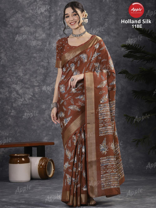 20260314152630.17733999721096392498 Apple Holland Silk 118 Silk Blend Printed Designer Saree Collection Rehmat Boutique Apple Holland Silk 118 Silk Blend Printed Designer Saree Collection Rehmat Boutique