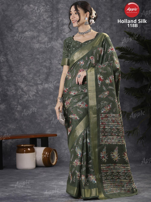 20260314152630.17733999721335057073 Apple Holland Silk 118 Silk Blend Printed Designer Saree Collection Rehmat Boutique Apple Holland Silk 118 Silk Blend Printed Designer Saree Collection Rehmat Boutique