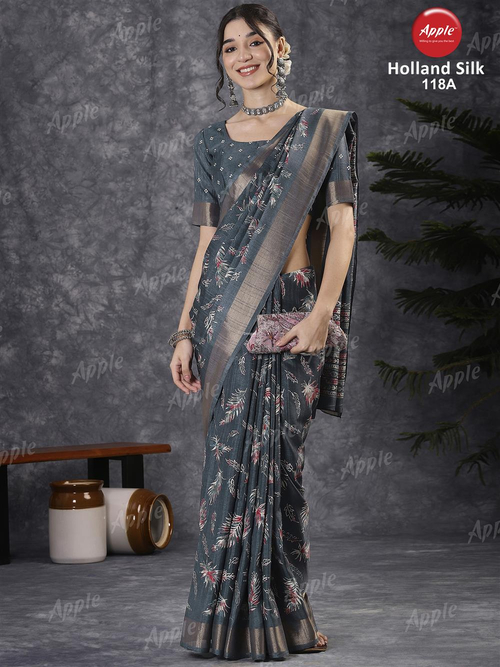 20260314152630.17733999721401171426 Apple Holland Silk 118 Silk Blend Printed Designer Saree Collection Rehmat Boutique Apple Holland Silk 118 Silk Blend Printed Designer Saree Collection Rehmat Boutique