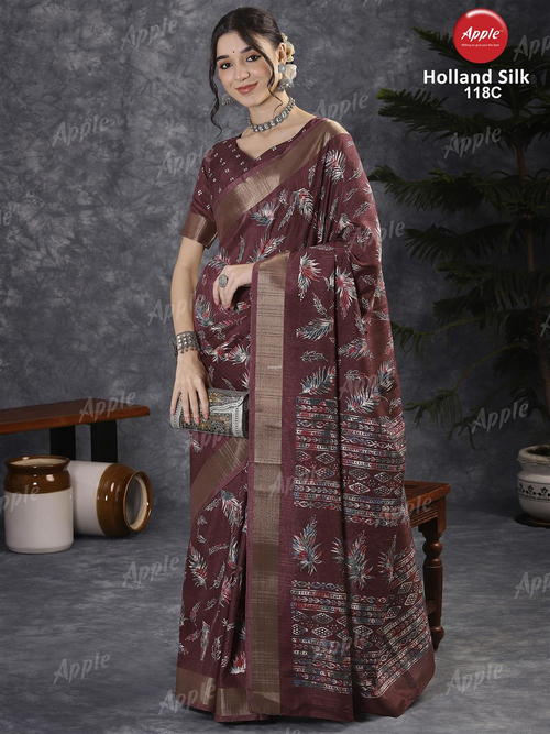 20260314152630.17733999722038697187 Apple Holland Silk 118 Silk Blend Printed Designer Saree Collection Rehmat Boutique Apple Holland Silk 118 Silk Blend Printed Designer Saree Collection Rehmat Boutique
