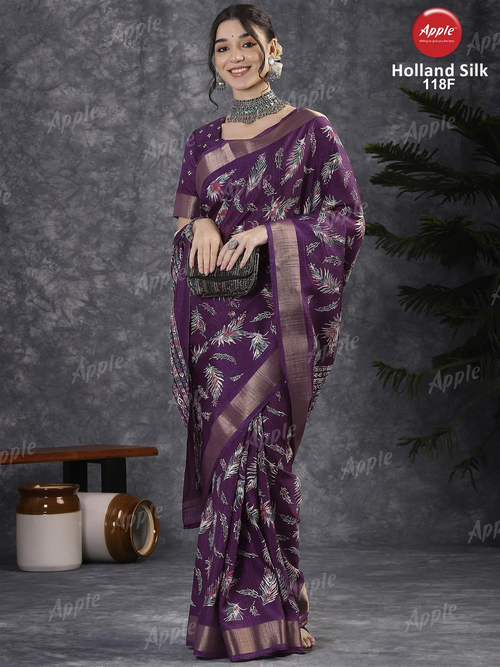 20260314152630.1773399972251995938 Apple Holland Silk 118 Silk Blend Printed Designer Saree Collection Rehmat Boutique Apple Holland Silk 118 Silk Blend Printed Designer Saree Collection Rehmat Boutique