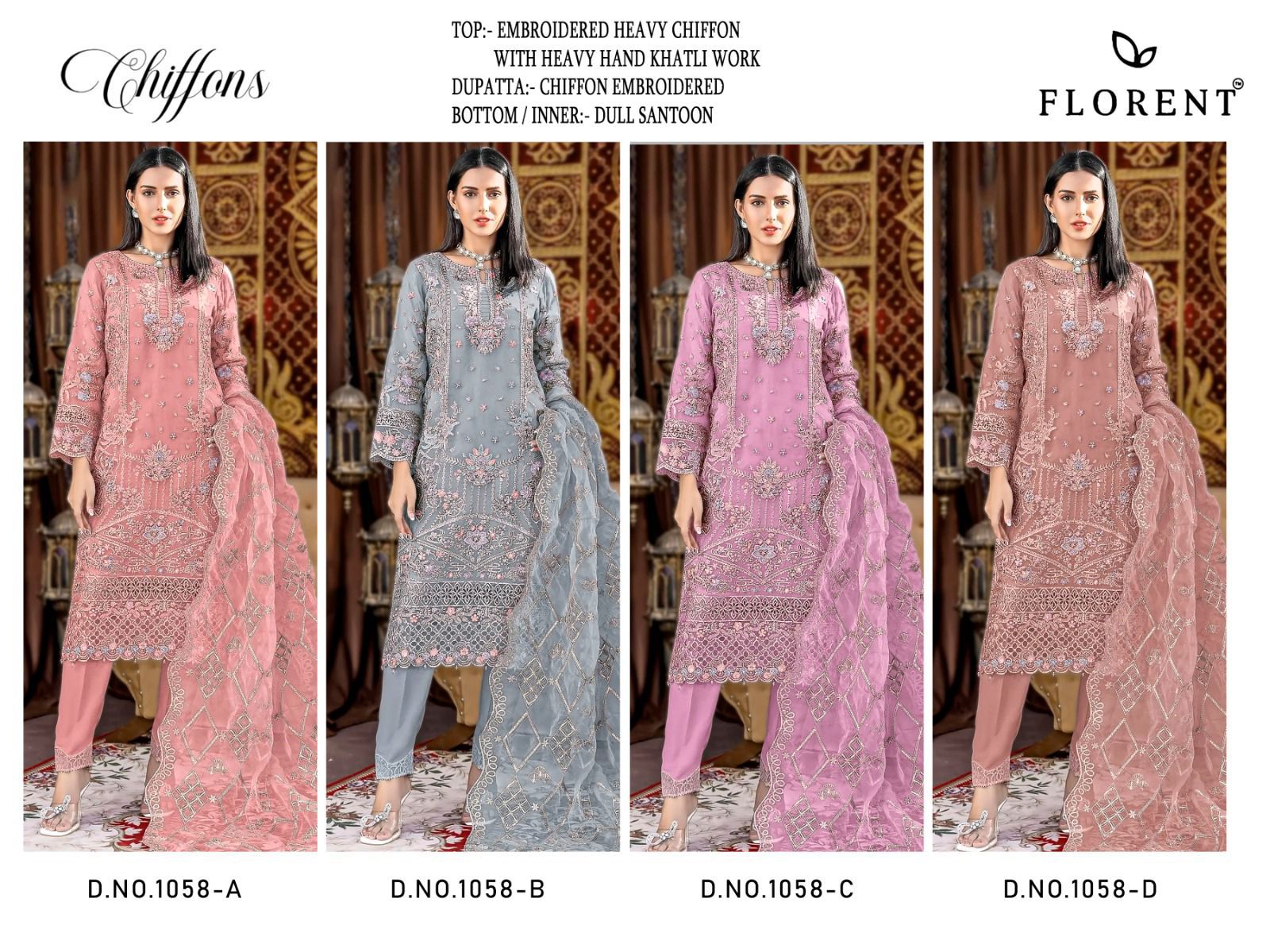20260315031653.florent d no 1058 a to d177346513231000854 Florent D No 1058 A To D Chiffon Designer Pakistani Salwar Kameez Rehmat Boutique Florent D No 1058 A To D Chiffon Designer Pakistani Salwar Kameez Rehmat Boutique