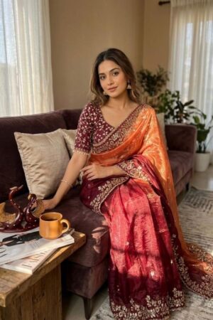pr kc 2096 traditional frendy chiffon saree in wholesale surat