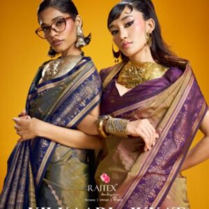 Rajtex Kilkaari - Ikkat series 001-006 Pure Silk Handloom Weaving wholesale saree