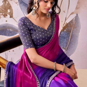 stavan celebrities series 1239 to 1243 chiffon embroided saree in wholesale surat