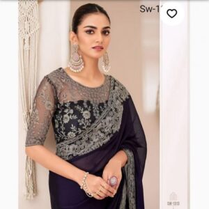 tfh sandalwood vol 13 series 1301 TO 1318 nx chiffon traditional saree in wholesale surat