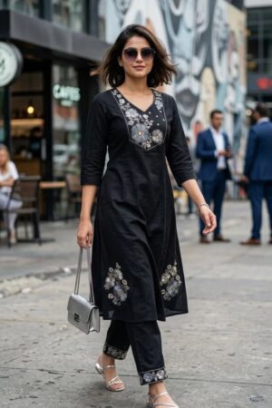 Ladies Flavour 3411 To 3413 Embroidered Kurti With Bottom Rehmat Boutique
