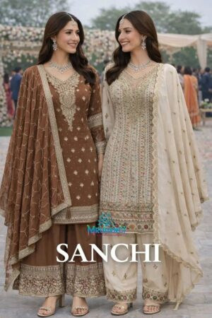 Mrudangi Sanchi Embroidered Salwar Kameez Collection Rehmat Boutique