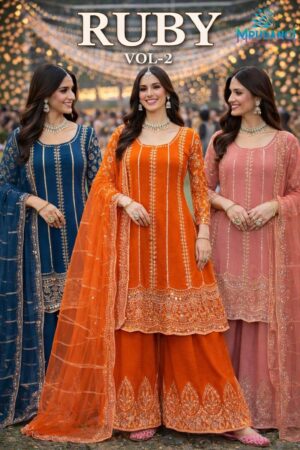 Mrudangi Ruby Vol 2 Designer Salwar Kameez Collection Rehmat Boutique