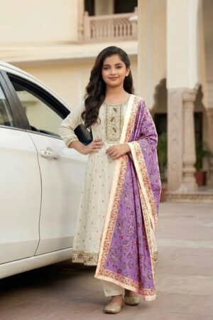 Tiyara 9892 And 9894 Kids Wear Kurti Set Collection Rehmat Boutique