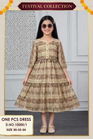 New Summer Vol 1 Printed Kids Wear Kurti Collection Rehmat Boutique