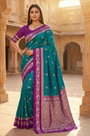 Mb 6080 Soft Banarasi Silk Saree Collection Rehmat Boutique