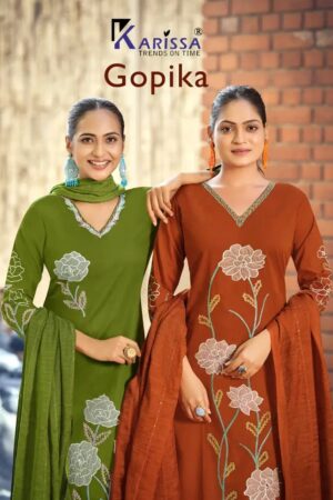 Karissa Gopika Cotton Casual Wear Kurti With Bottom Dupatta Rehmat Boutique