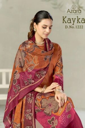 Radhika Azara Kayka 1222 Jam Cotton Handwork Dress Material Rehmat Boutique