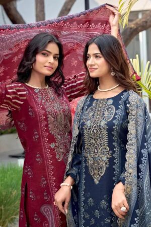 Riaz Arts Bin Saeed 01 To 06 Cotton Designer Dress Material Rehmat Boutique