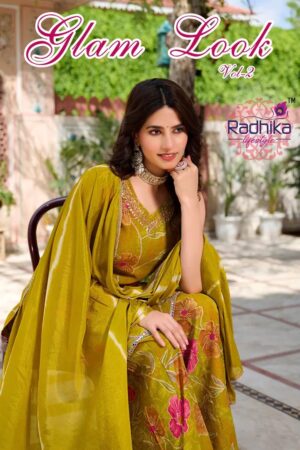 Radhika Glam Look Vol 2 Hand Work Kurti With Bottom Dupatta Rehmat Boutique