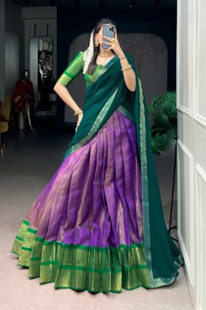 Taraa L 2001 Kanchipuram Traditional Lehenga Choli Rehmat Boutique
