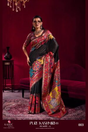 Pure Kashmiri Vol 03 Modal Pashmina Saree Collection Rehmat Boutique