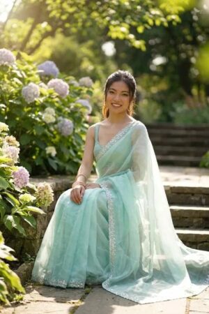 Kc 882 Beeds Worked Designer Saree Collection Rehmat Boutique