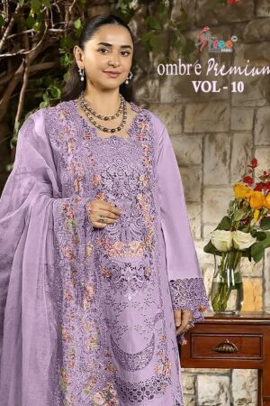 Shree Ombre Premium Vol 10 Pakistani Salwar Kameez Cotton Dupatta Rehmat Boutique