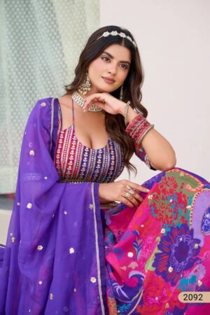 Mehvish Vol 29 Soft Organza Lehenga Choli Collection Rehmat Boutique