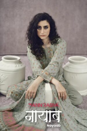 Mannrasiya Nayaab Cambric Cotton Salwar Kameez Rehmat Boutique