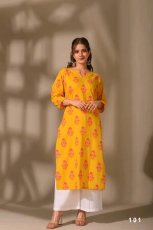 Ira Vol 1 Cotton Digital Printed Kurti Collection Rehmat Boutique